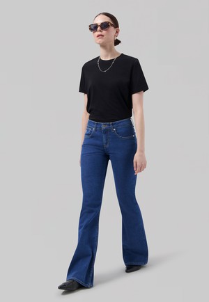Fiona Flared  -  Stone Indigo from Mud Jeans