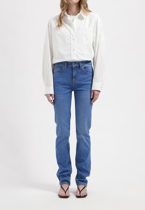 Logan High Slim - Fresh Fade from Mud Jeans