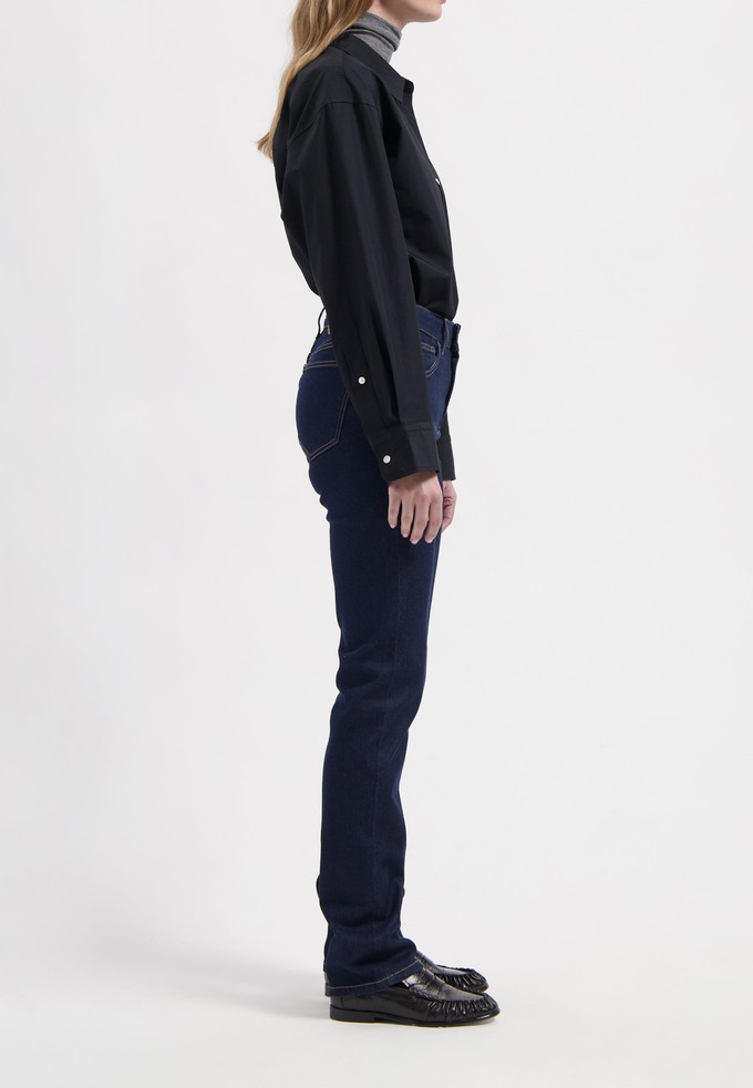 Logan High Slim - Rinse from Mud Jeans