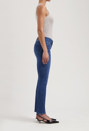 Faye Low Slim - Stone Indigo from Mud Jeans
