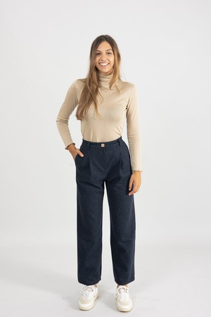 Ava Organic Cotton Turtleneck from Näz