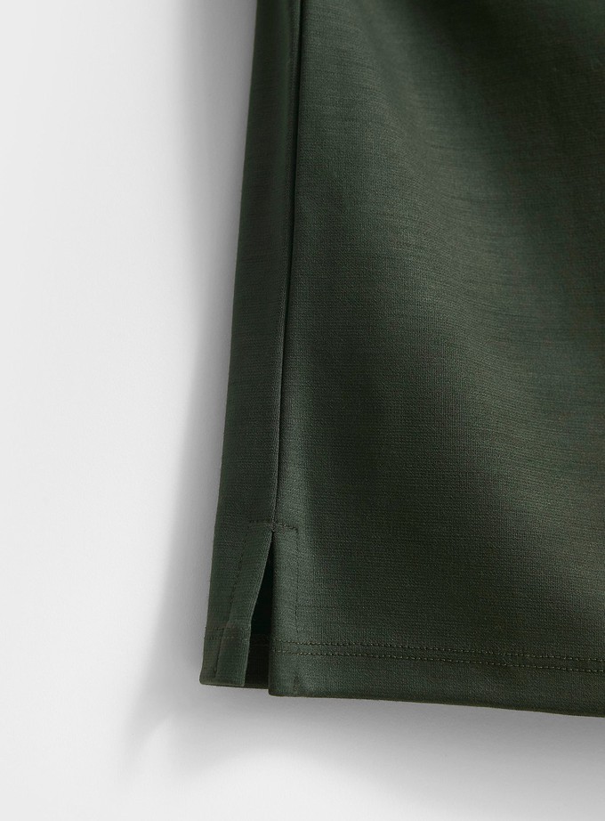 ZQ Merino Deep Neem Super 120s Stretch Polo from Neem London