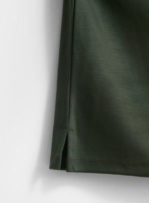 ZQ Merino Deep Neem Super 120s Stretch Polo from Neem London