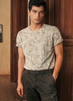 Oyster Floral Tee from No Nasties