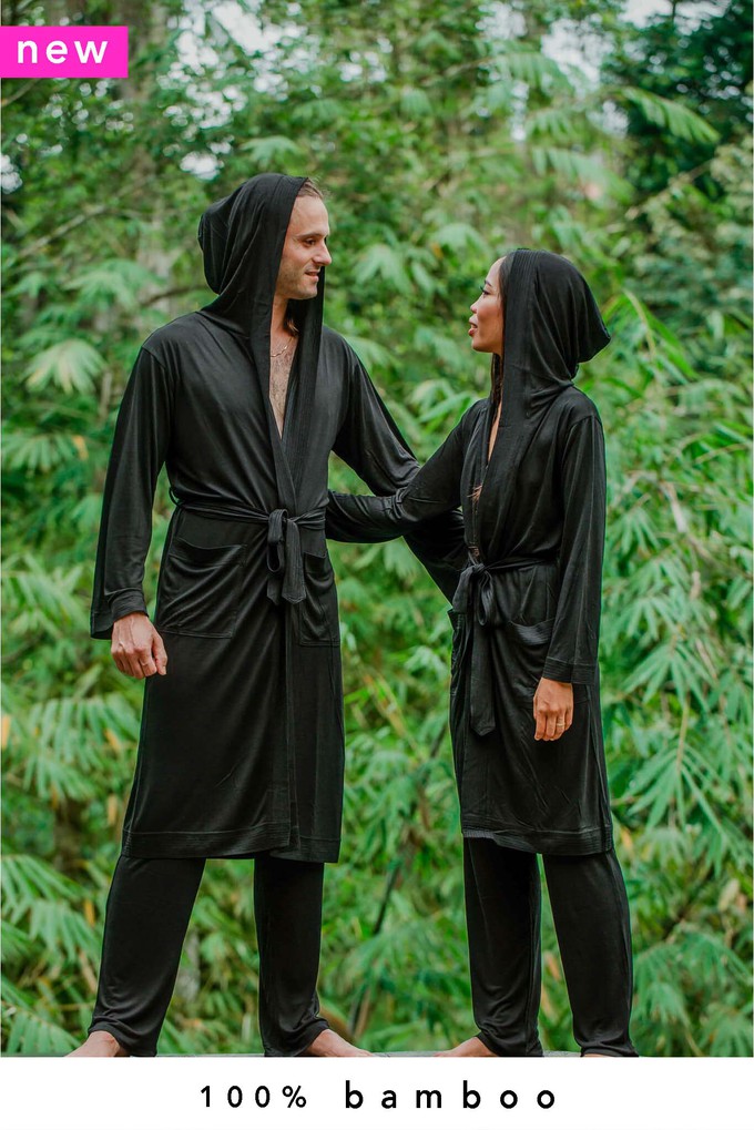 Men's 100% Bamboo Luxe Kimono & Lounge Pants (15% OFF) from Nooboo