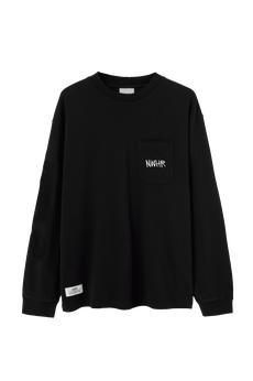Long Sleeve T-shirt Black via NWHR