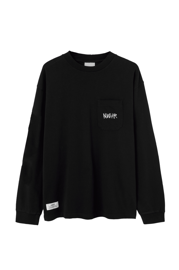 Long Sleeve T-shirt Black from NWHR