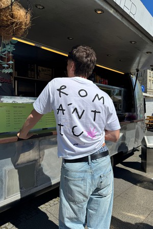 Romantic T-shirt white from NWHR