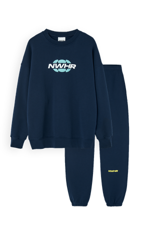 Blue sweatshirt and pants pack from NWHR