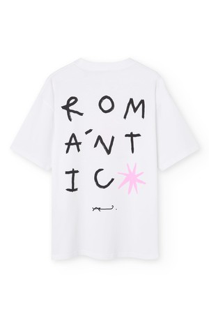 Romantic T-shirt white from NWHR