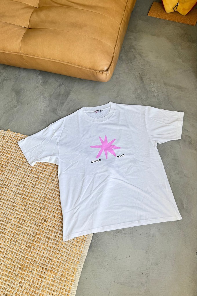 Romantic T-shirt white from NWHR