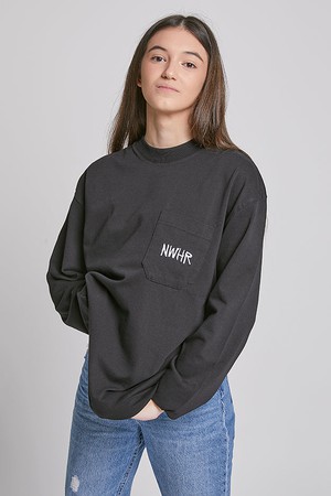 Long Sleeve T-shirt Black from NWHR