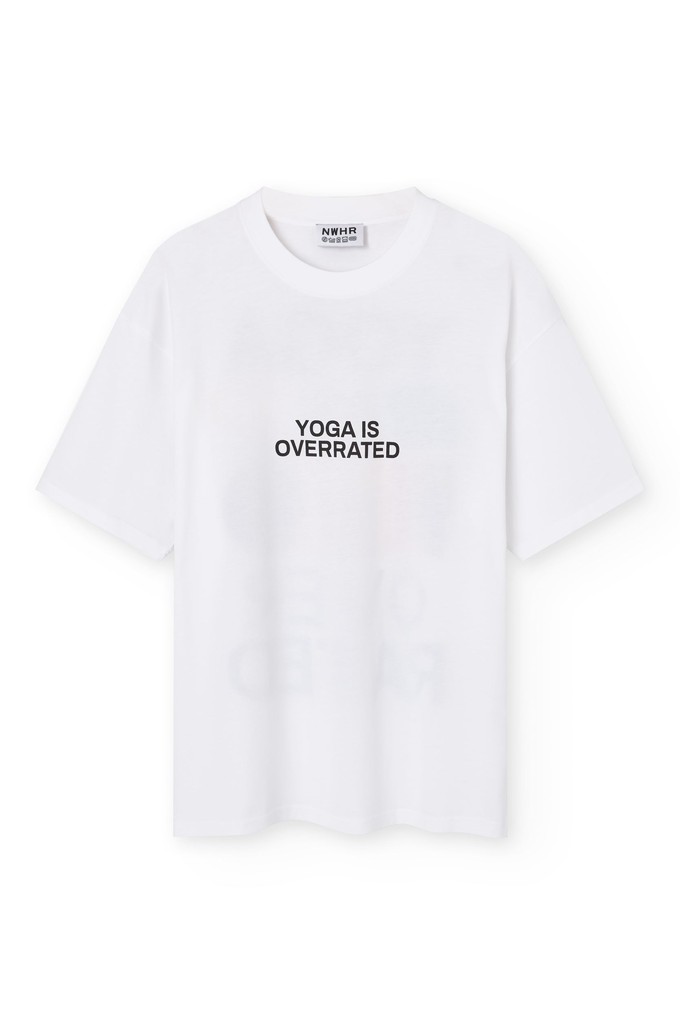 Yoga is over rated T-shirt from NWHR