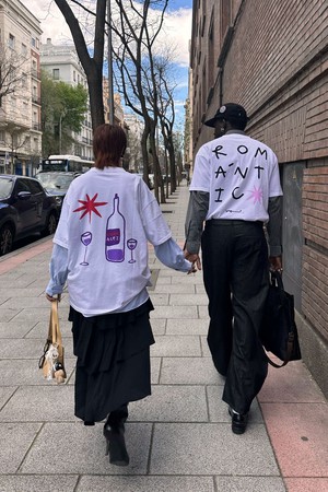 Romantic T-shirt white from NWHR