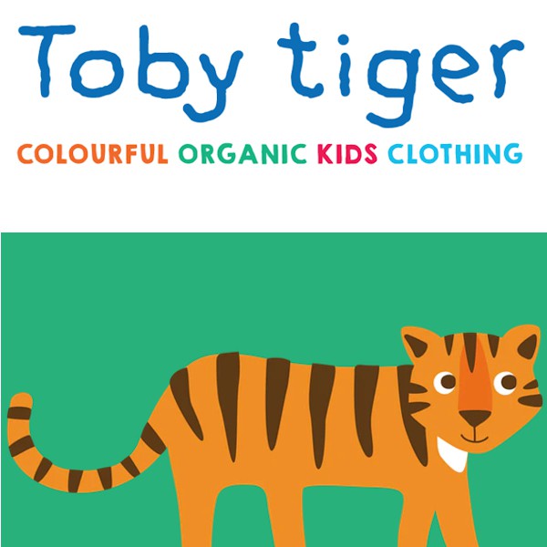 TOBY TIGER Pyjama van biokatoen met vogeltjes from Olifant en Muis