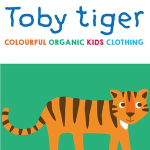 TOBY TIGER Winterjas met bloemetjes from Olifant en Muis