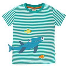 FRUGI T-shirt Shark via Olifant en Muis