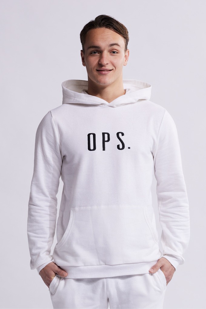 Hoodie | Gebroken wit from OPS. Clothing