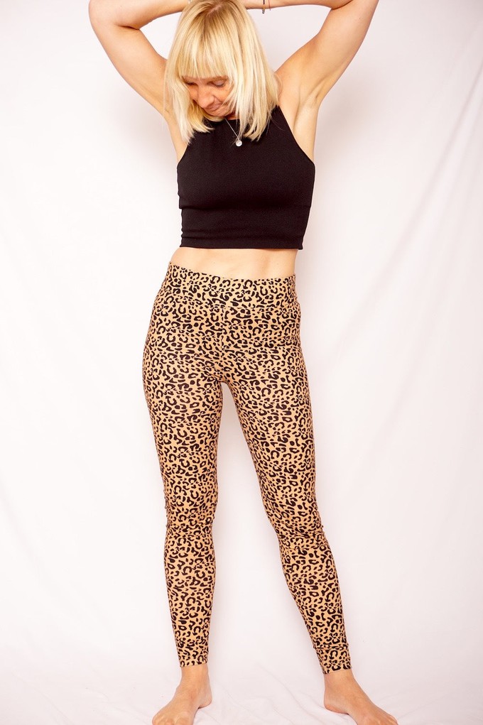 PREORDER I ADULT All Day Leopard Print Leggings I Jungle from Orbasics
