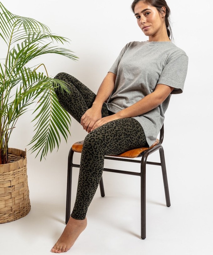 ADULT All Day Printed Leggings I Moss from Orbasics