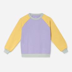 Oh-So Cosy Sweater Colorblocking I Lovely Lavender van Orbasics