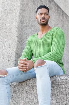 Knitted Sweater Papakolea via OUTRGS