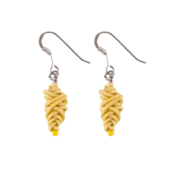 Isla Recycled Electrical Wire Earrings (4 Colours Available) from Paguro Upcycle