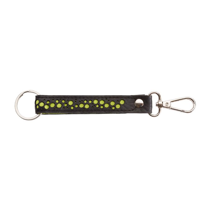 Thor Double Ended Inner Tube Vegan Keyring from Paguro Upcycle