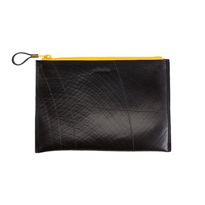 Lewis Essential Medium Flat Vegan Pouch from Paguro Upcycle