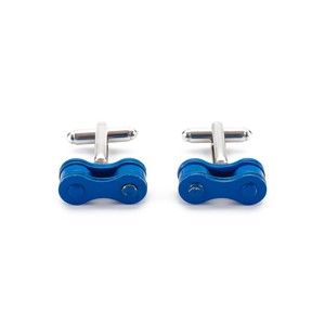 Recycled Bicycle Chain Cufflinks (3 Colours Available) from Paguro Upcycle