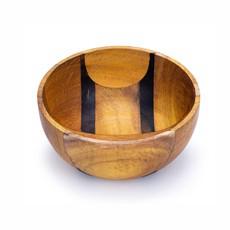 Upcycled Handmade Small Wooden Bowl (2 patterns) van Paguro Upcycle