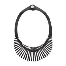 Fishbone Inner Tube Necklace van Paguro Upcycle
