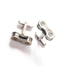 Recycled Bicycle Chain Cufflinks (3 Colours Available) van Paguro Upcycle