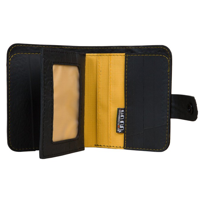 Ben Recycled Wallet with Coin Compartment from Paguro Upcycle