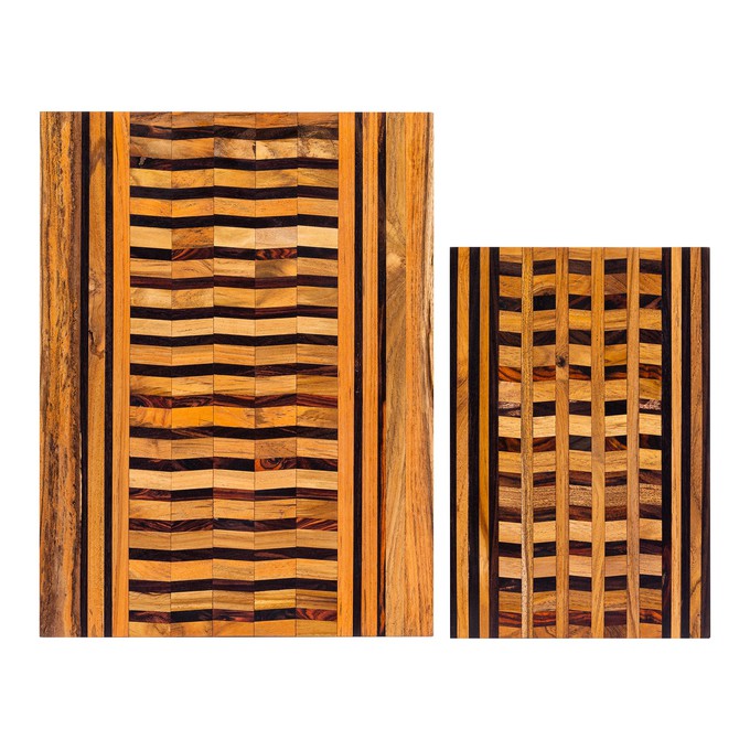 Upcycled End Grain Cutting Board - Pattern C (2 Sizes Available) from Paguro Upcycle