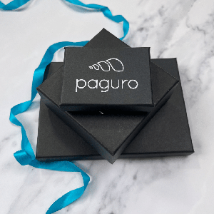 Iris Elegant Inner Tube Vegan Necklace from Paguro Upcycle