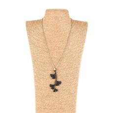 Handmade Ginkgo Leaf Pendant Necklace van Paguro Upcycle