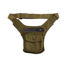 Donald Recycled Canvas Vegan Shoulder Bag van Paguro Upcycle