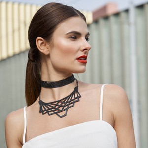 Vita Handmade Rubber Choker from Paguro Upcycle