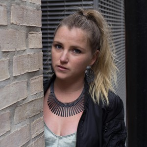 Fishbone Inner Tube Necklace from Paguro Upcycle