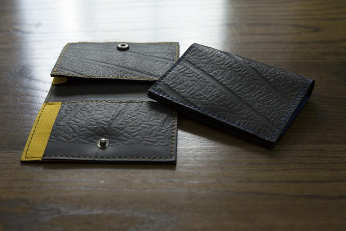 Walter Vegan Slimline Card Holder from Paguro Upcycle