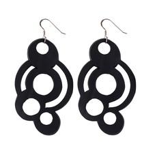 Circular Inner Tube Earrings van Paguro Upcycle
