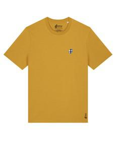 De Logo Re-Use | T-shirt Unisex | Ochre via PapajaRocks