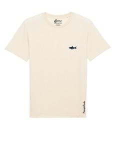 De Haai Re-Use | T-shirt Unisex | Natural Raw via PapajaRocks