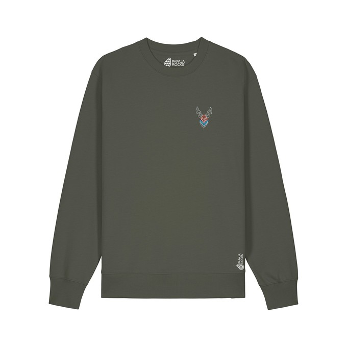 De Hert Mini | Sweater Unisex | Khaki from PapajaRocks