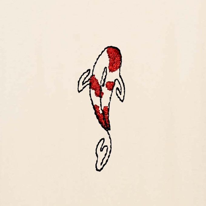 De Koi | T-shirt Unisex | Natural Raw (Kleur gaat uit collectie) from PapajaRocks