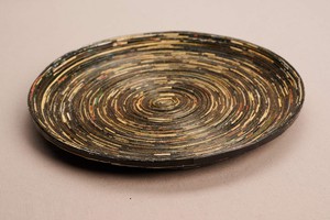 Afrikanischer Teller aus Recyclingpapier "Kampala L" from PEARLS OF AFRICA
