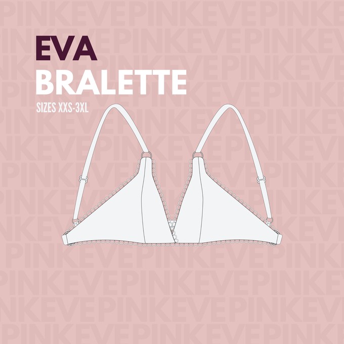 Eva bralette patroon from PinkEve