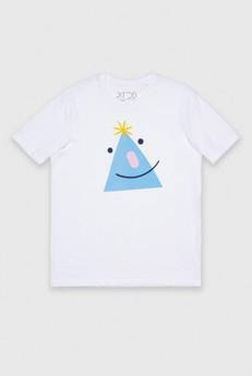 Happy Triangle T-Shirt Unisex via Pitod