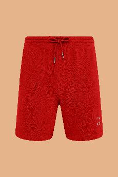 Embroidered P Shorts via Pitod